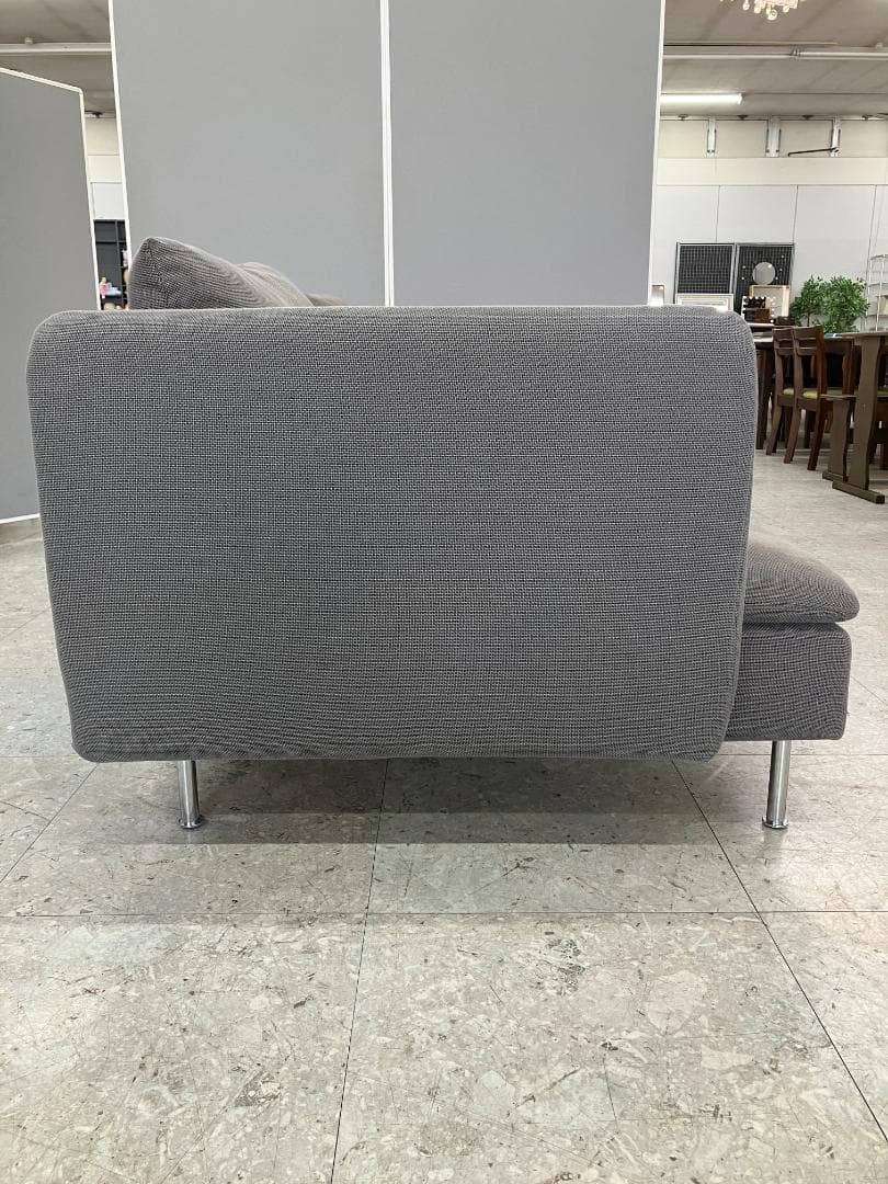 IKEA 3人掛けソファソーデルハムン 3人掛けソファセクション グレー