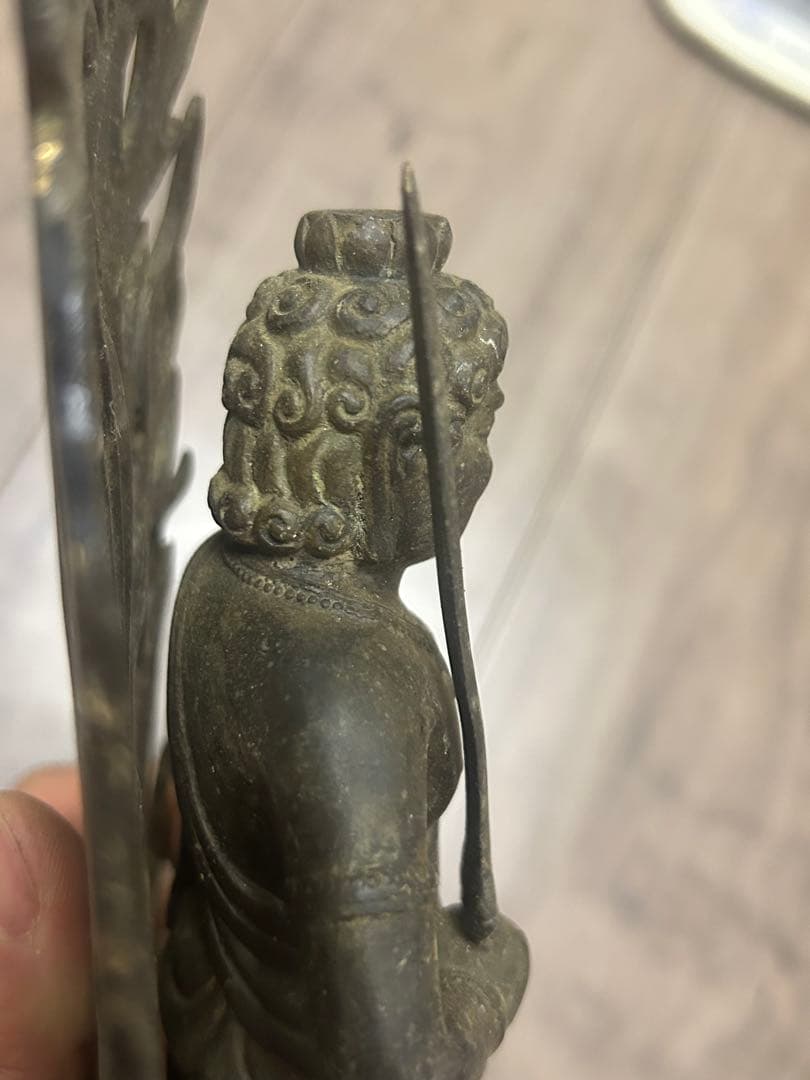 不動明王　仏像　仏師　　守護　厄除け　古銅製 旧家藏出 古董 中国清時代