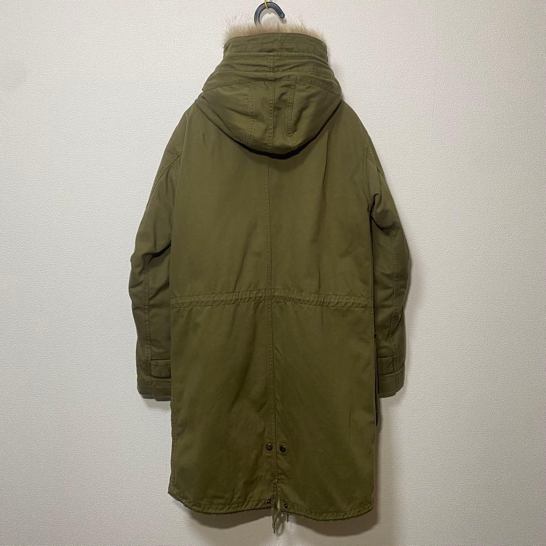 HOUSTON ヒューストン　モッズコート　M-45・M-47風　美品