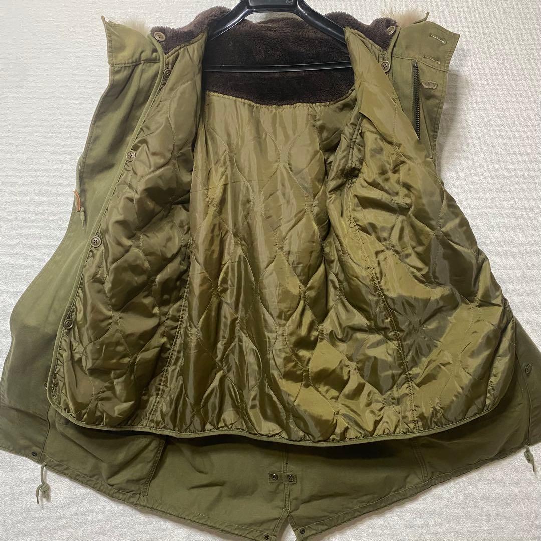 HOUSTON ヒューストン　モッズコート　M-45・M-47風　美品