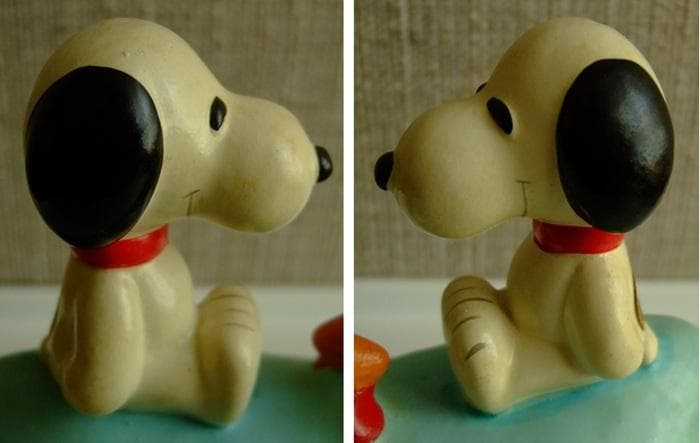 PEANUTS・スヌーピー・にわとりバンク・貯金箱・PM製・ヴィンテージ・レア