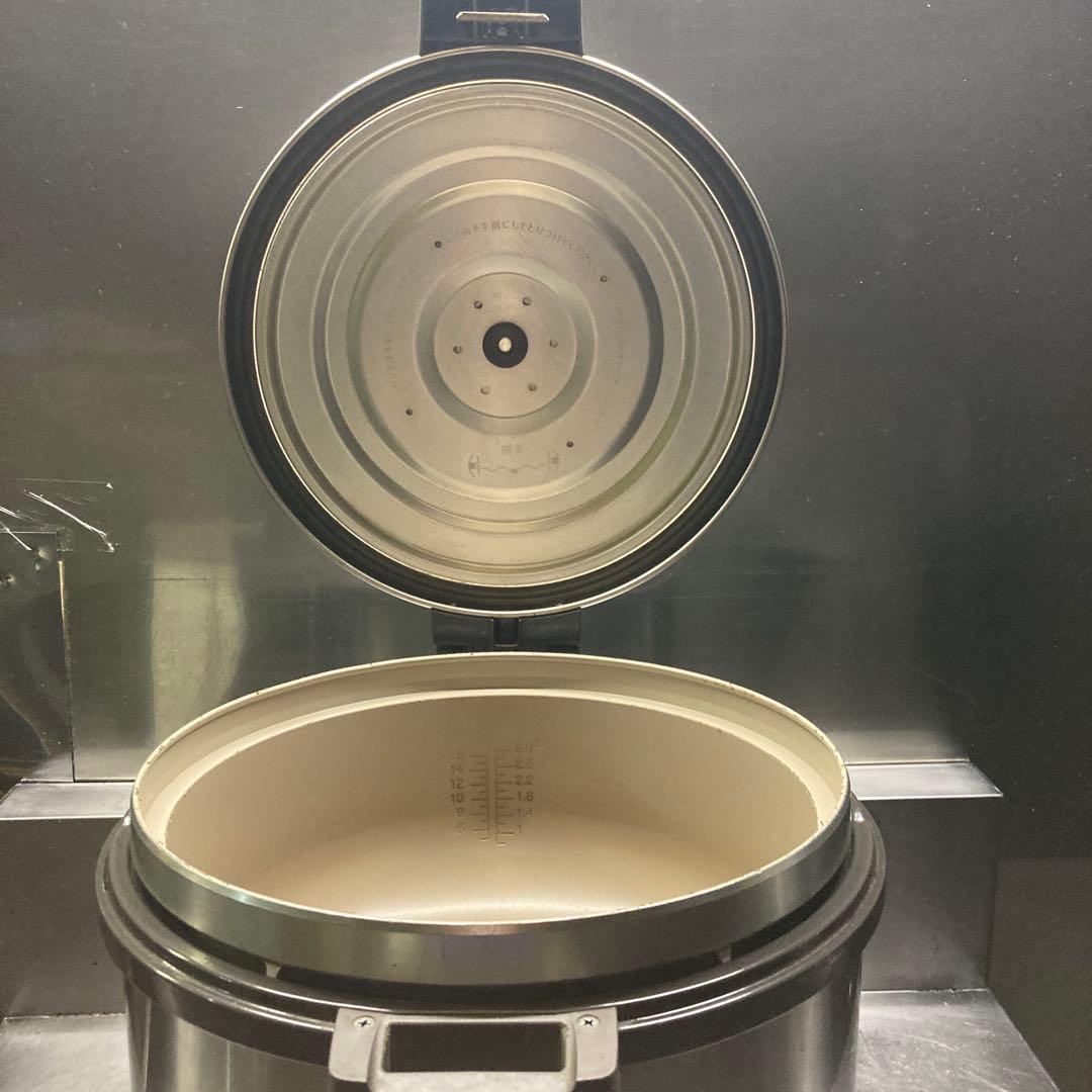 ★保温機能付き★説明書ありPaloma ガス炊飯器 シルバー