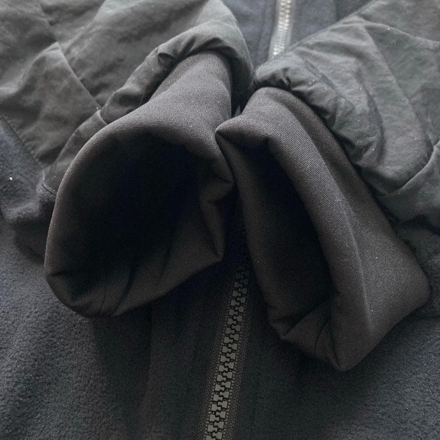 ご*ご様 【美品】NANGA　ポーラテックオールインワン 近年モデル 黒 L ビ