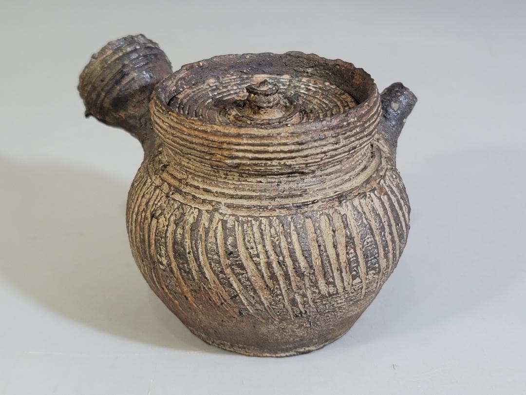 煎茶 南蛮 急須 茶器 時代物 DT430