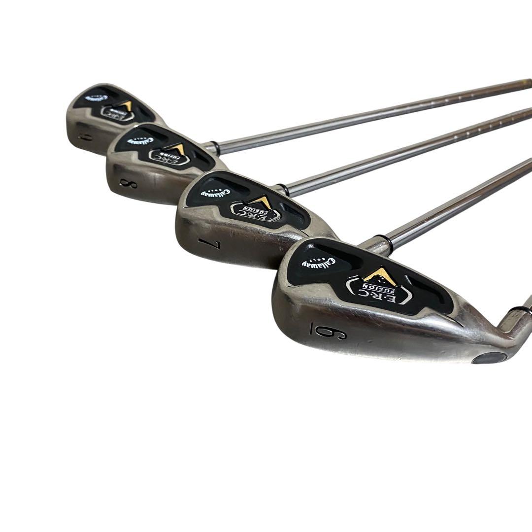 【レフティ】キャロウェイ　アイアンセット　ERC FUSION 左