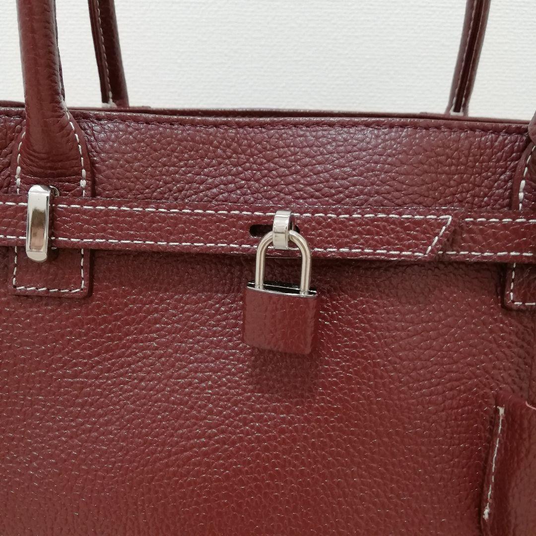 美品☆傳濱野 ミーティア 限定色 ハンドバッグ レザー 皇室御用達