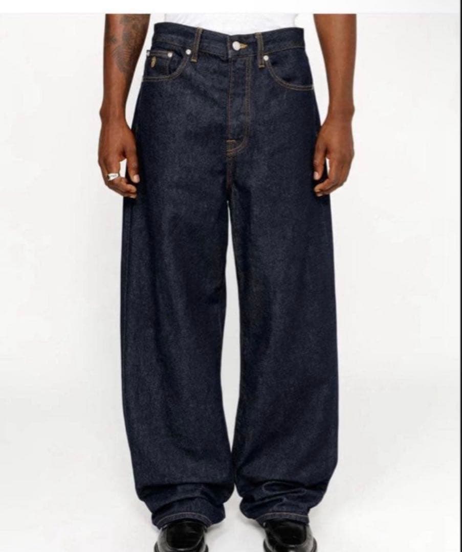 パンツ stussy relaxed baggy jean denim 32