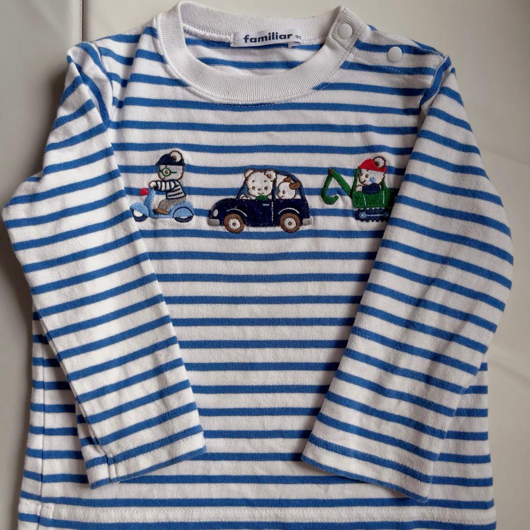 ファミリア　Tシャツ　長袖シャツ　90.100サイズ