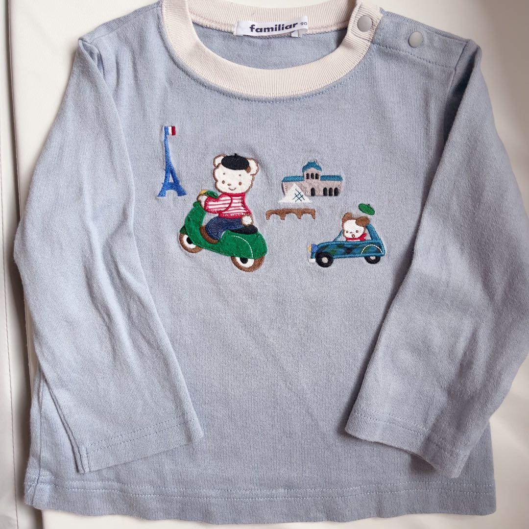 ファミリア　Tシャツ　長袖シャツ　90.100サイズ