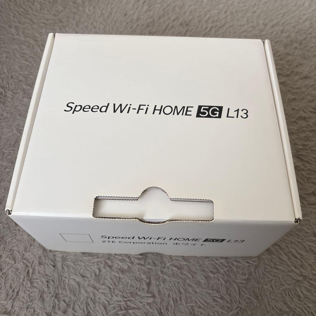 L13 ホームルータ― Speed Wi-Fi  5G