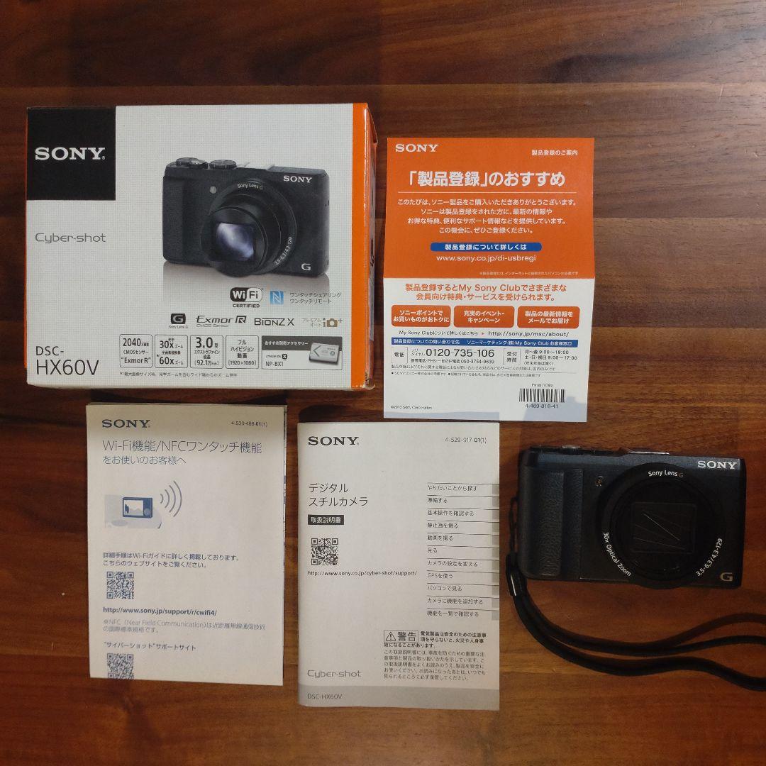 【ジャンク品】SONY サイバーショット　DSC-HX60V