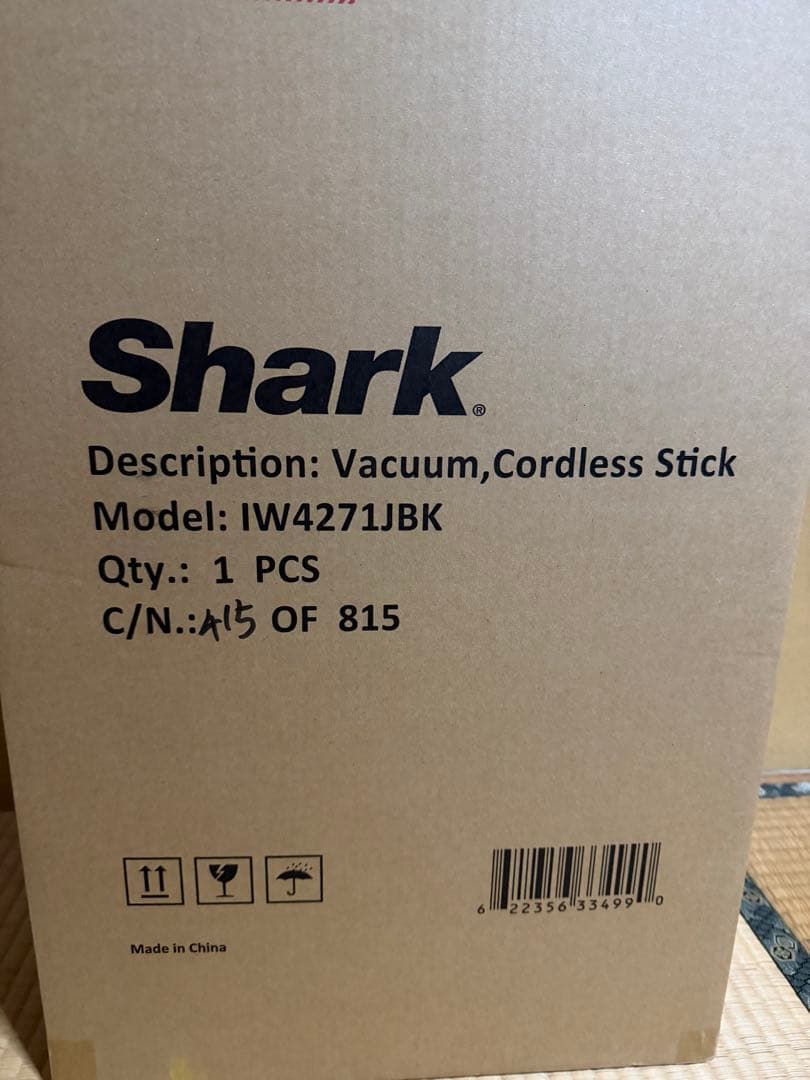 Shark コードレススティック掃除機 IW4271JBK