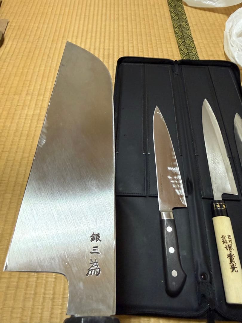 薄刃包丁 ステンレス製 24cm堺孝行