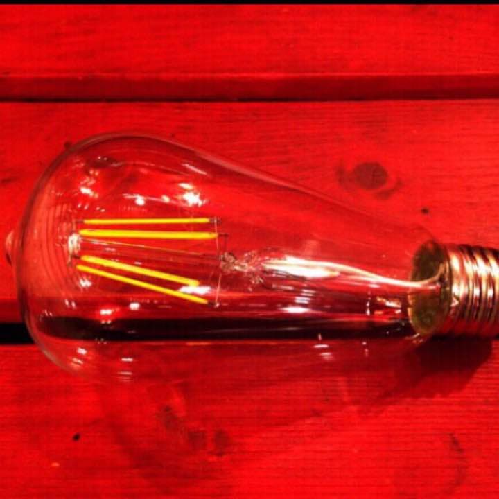 LED電球 エジソン クリア フィラメント 4W E26