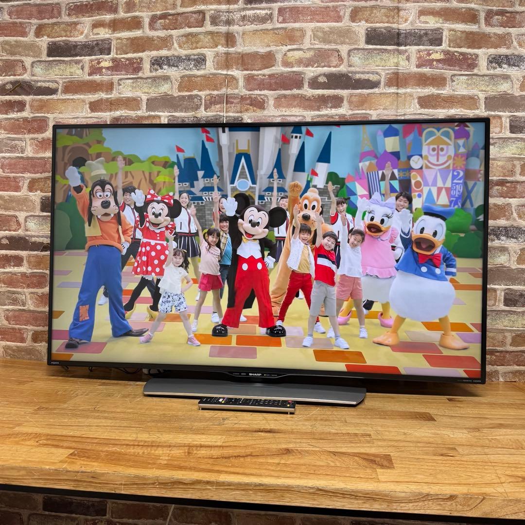 シャープ 50V型 4K 液晶テレビ AQUOS LC-50U40 動画アプリ○