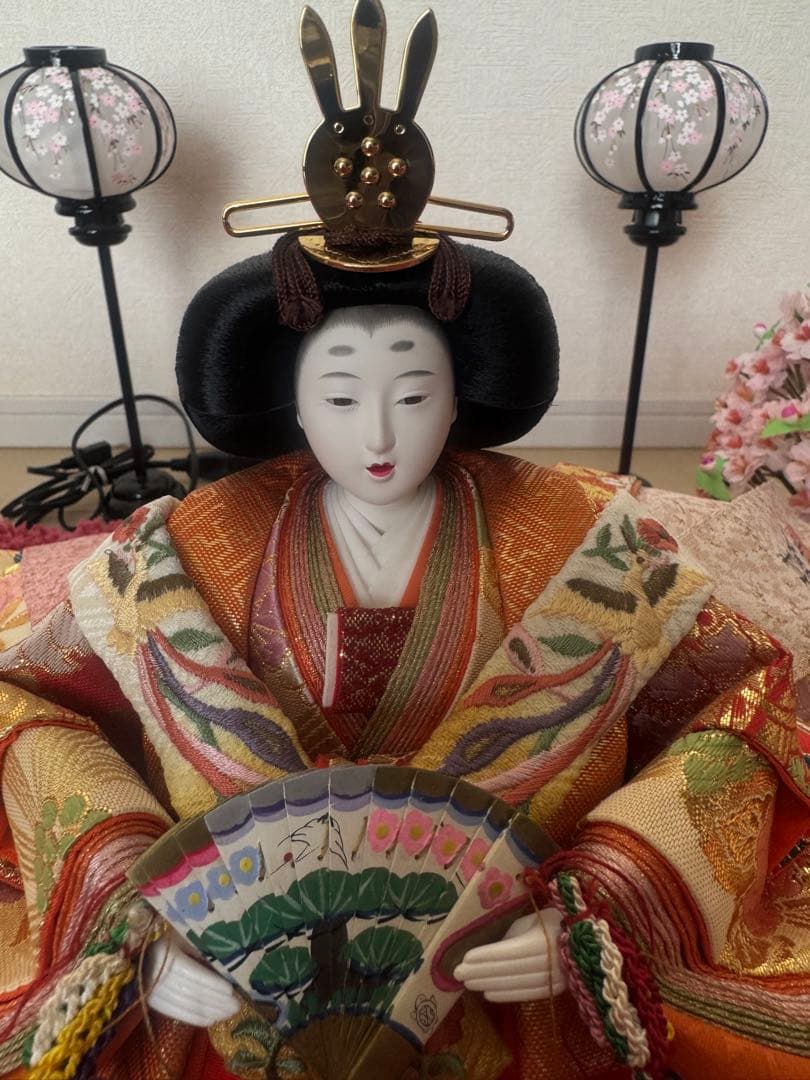 値下げ　久宝堂　雛人形　セット　平安桂鳳作