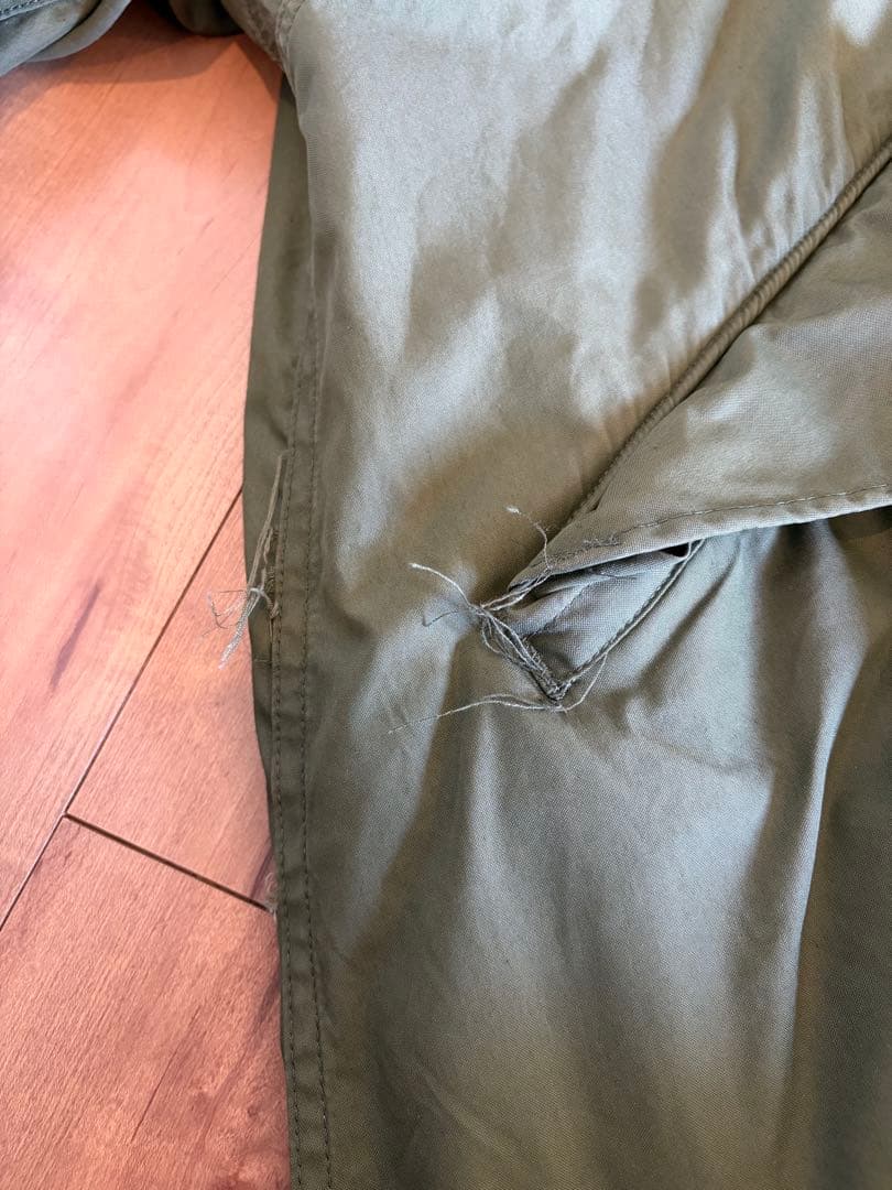 美品 SMALL フルセット US M65 フィッシュテールパーカー 米軍実物