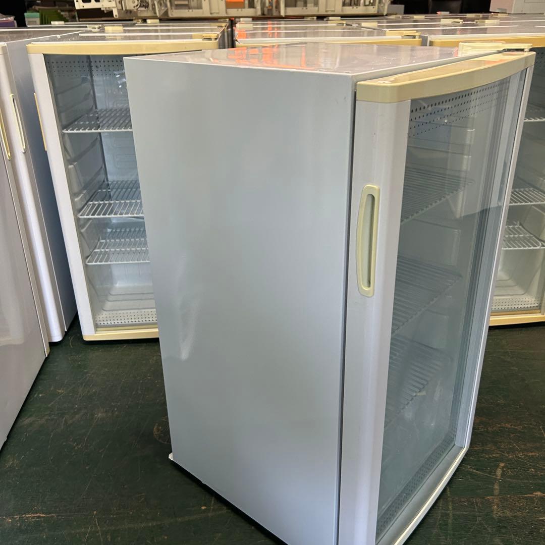 110 業務用 冷蔵ショーケース オフィスコンビニ XW-105 左右開き 小型