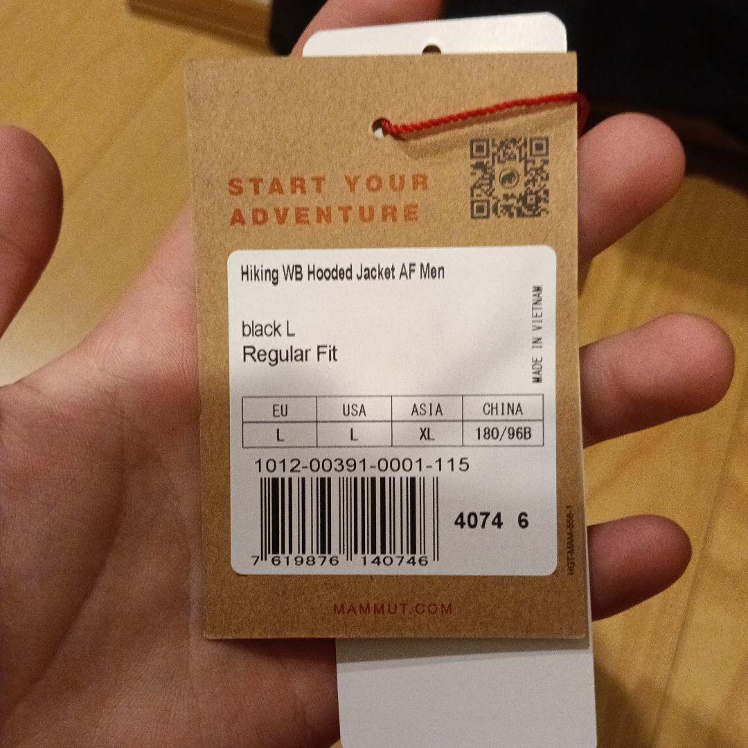 MAMMUT/マムート ハイキング ウィンドブレイカー ジャケット メンズ