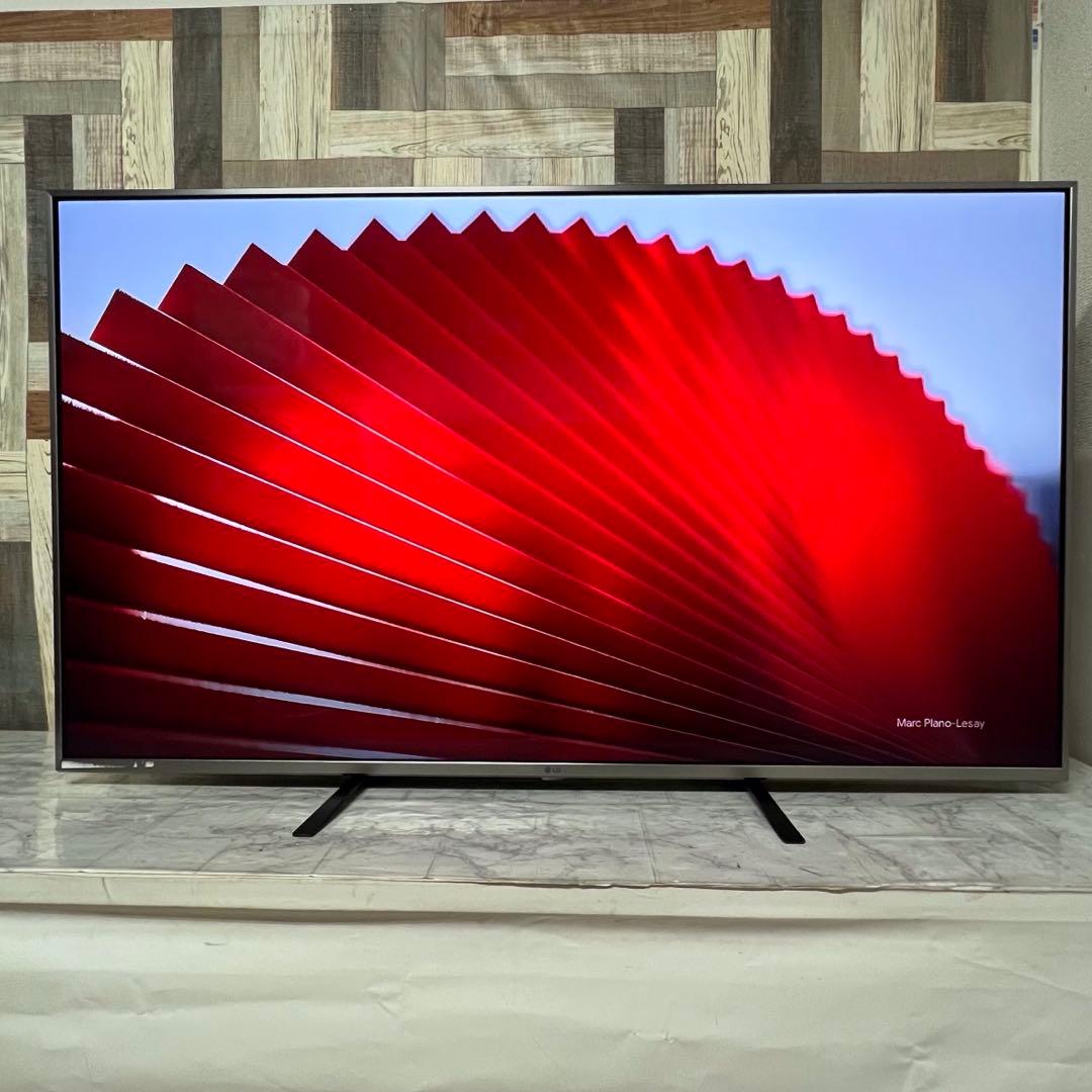 即日受渡❣️全国送料込 LG 55型4K液晶テレビYouTube、ネトフリ視聴可