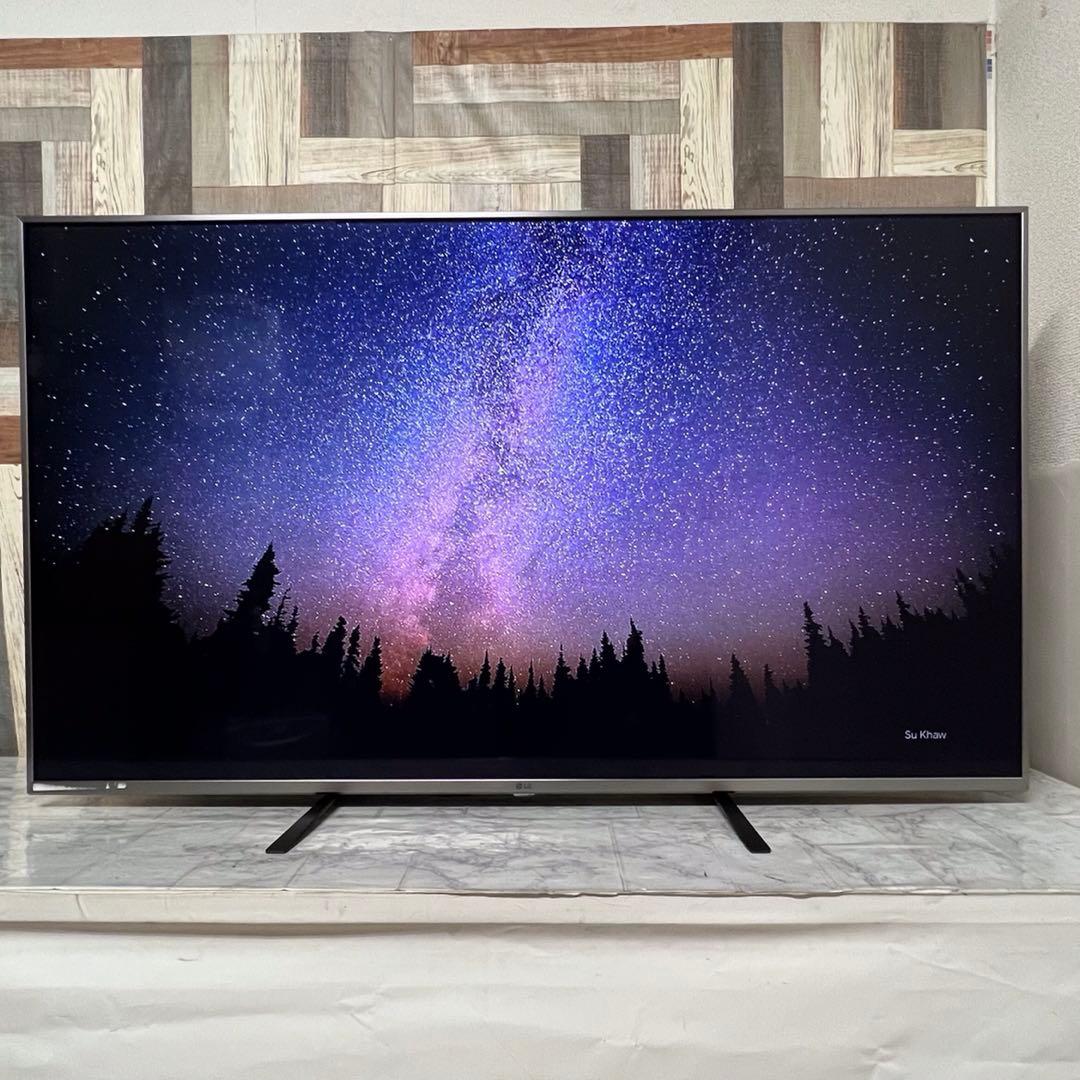 即日受渡❣️全国送料込 LG 55型4K液晶テレビYouTube、ネトフリ視聴可