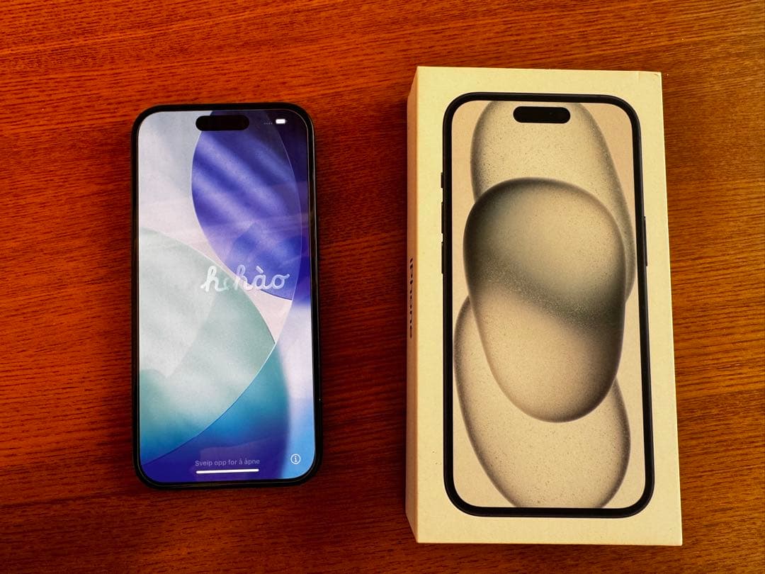 Apple iPhone 15ミッドナイト 128GB simフリー