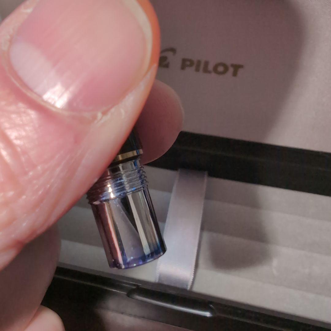 【箱付き・送料込み】PILOT 万年筆 CUSTOM74 黒 M　中字