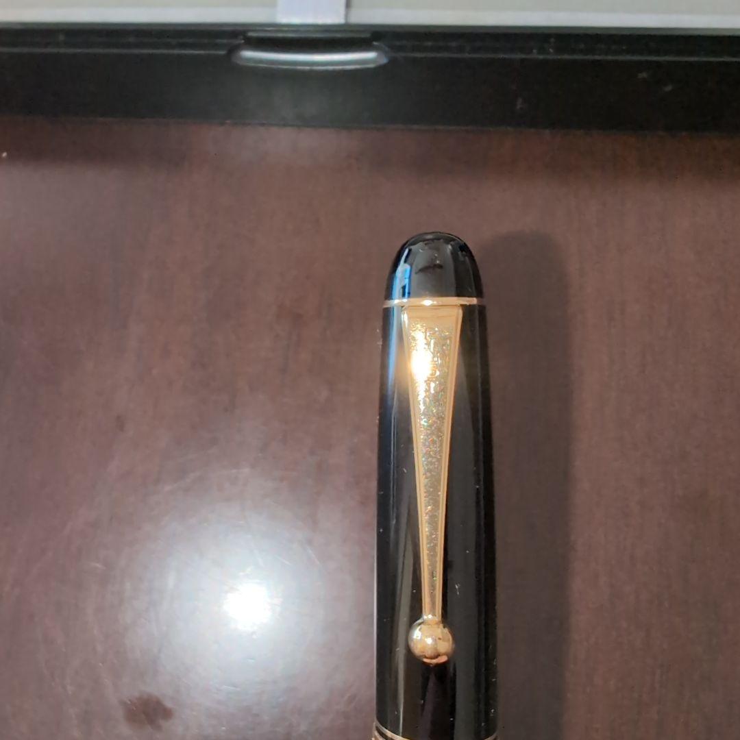 【箱付き・送料込み】PILOT 万年筆 CUSTOM74 黒 M　中字