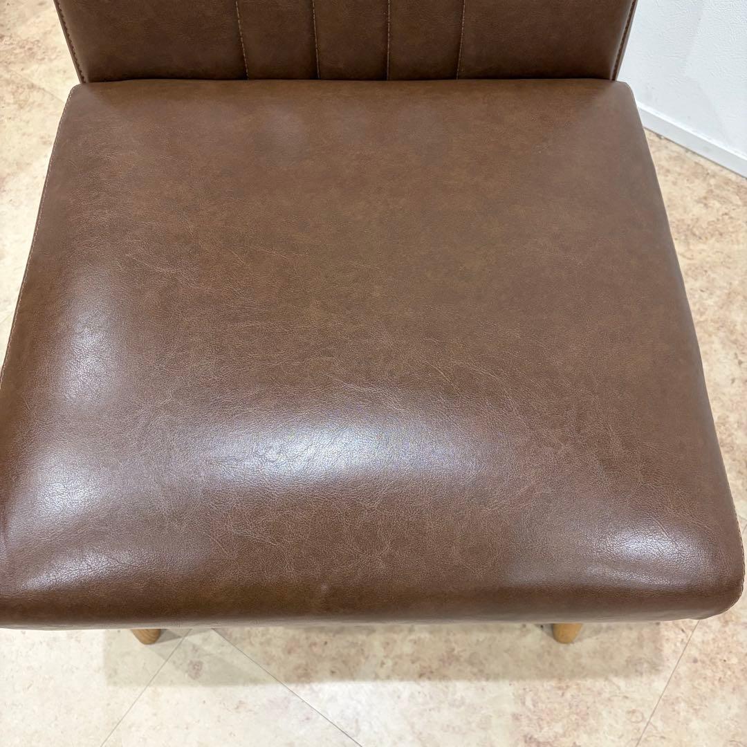 クラッシュゲート ベスパ ソファ 肘無し ブラウン A