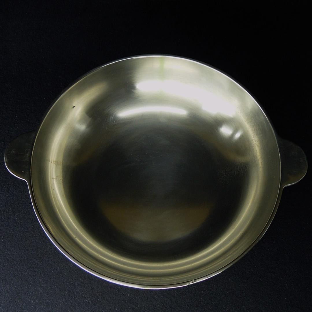 純洋銀鍋 重量3.40kg 厚さ4.3mm 稀少な特注品です 中古
