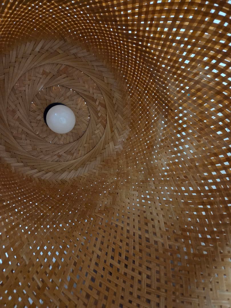 コンランショップ　バンブーシェードペンダントライト