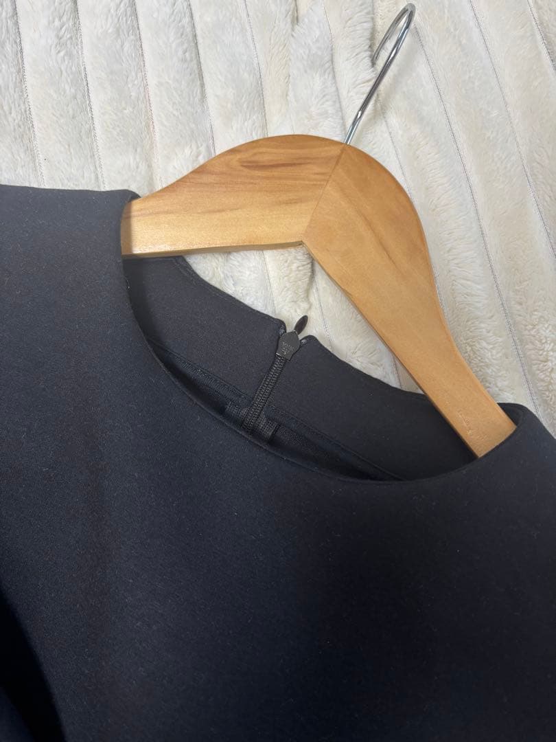 ウィムガゼット　ダンボールプルオーバー　ブラック