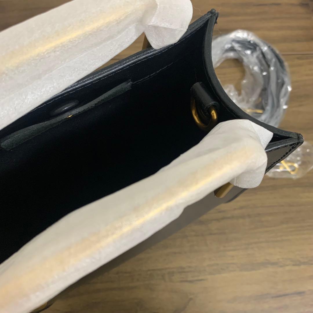 【新品】EMMA AURA | BLACK GOLD HANDLE BAG