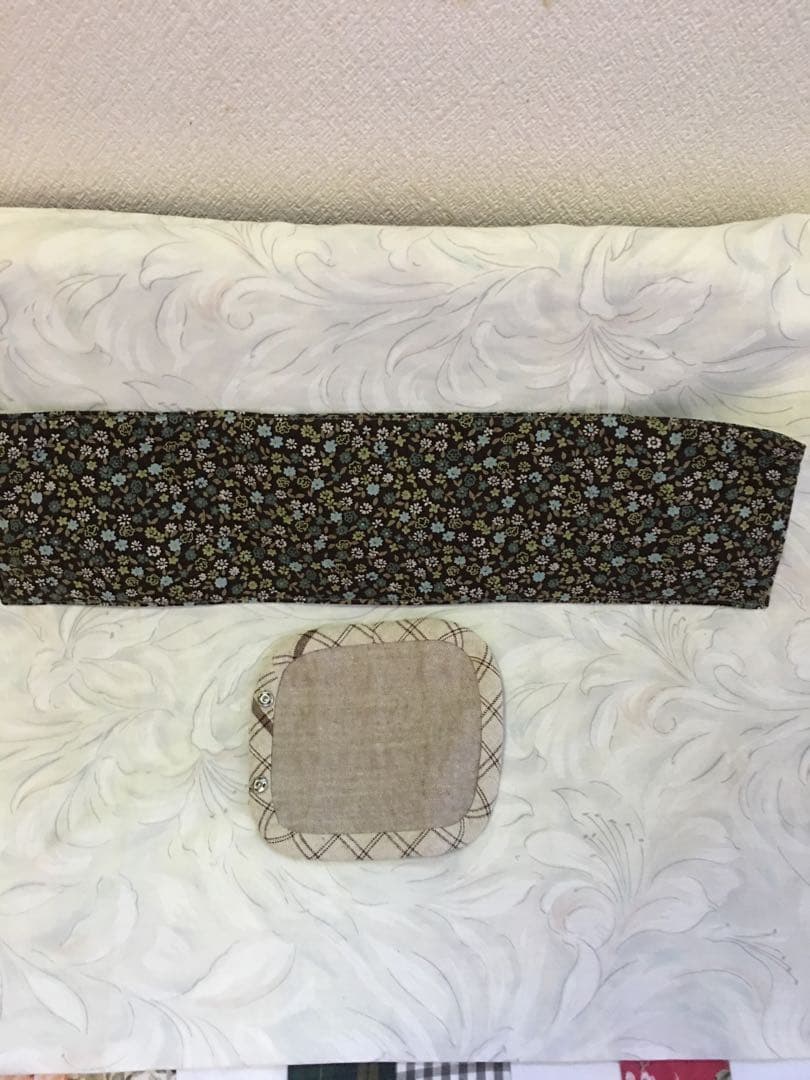 パッチワークキルトバック　大きめのトートバック　ワンコ &ミツバチ NO41