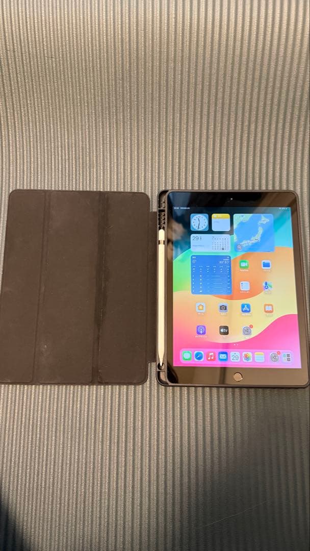 アップル iPad 第7世代 WiFi 32GB スペースグレイ 付属品あり