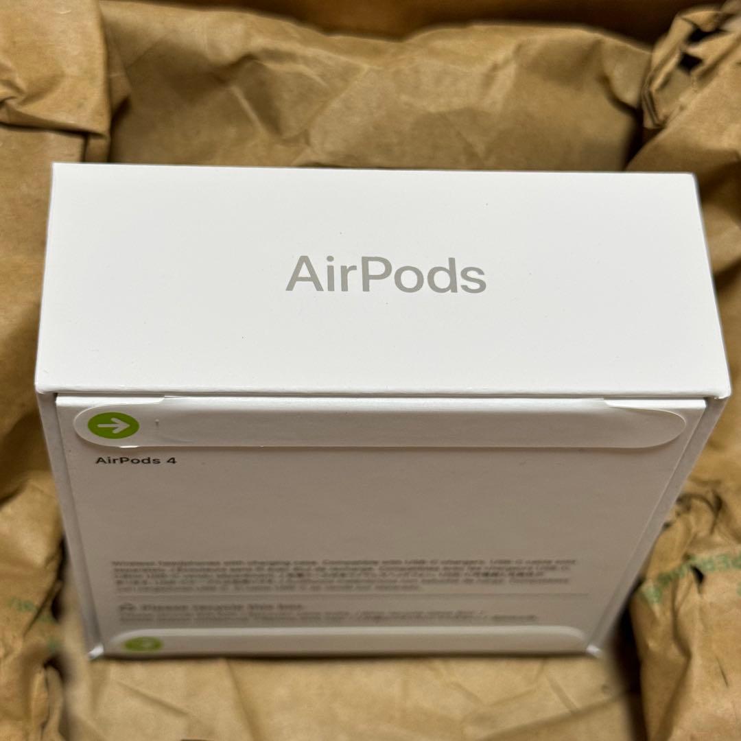 新品未開封 AirPods4本体 Apple