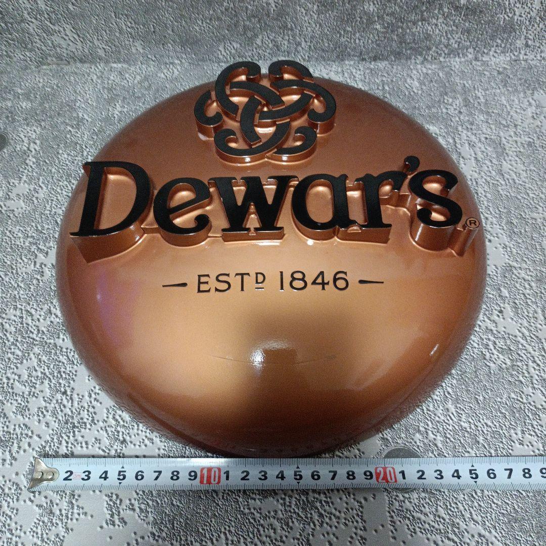希少レア　Dewor's 非売品　デュワーズ　壁掛けブランドロゴ