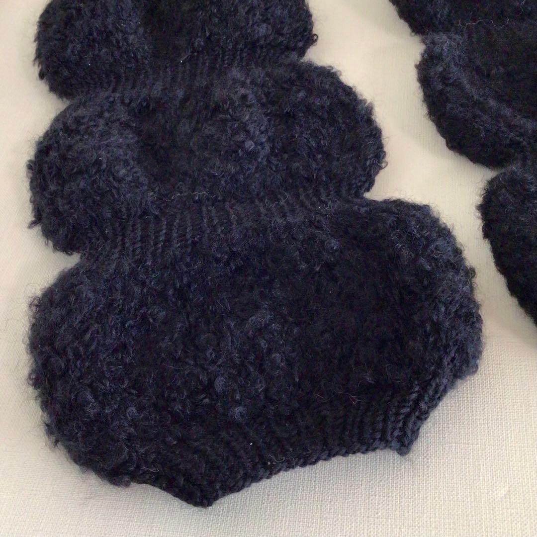 アルパカウールのプードルレッグウォーマー 他3点おまとめ