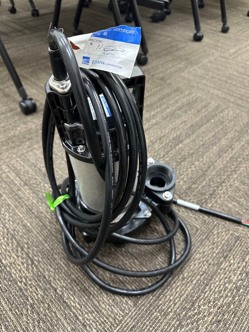 EBARA ポンプ50DWS6 4B 3相60Hz