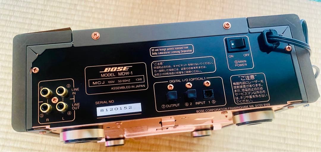Bose MDW-1 CDプレーヤー (動作確認済みです)