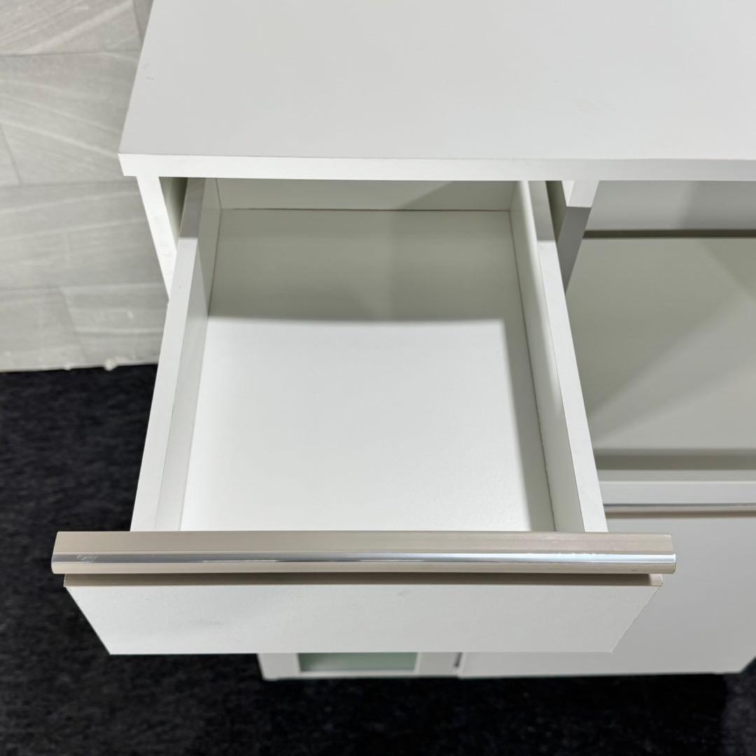 ニトリ レンジ台 食器棚 キッチンボード 幅75cm フォルムN d5242