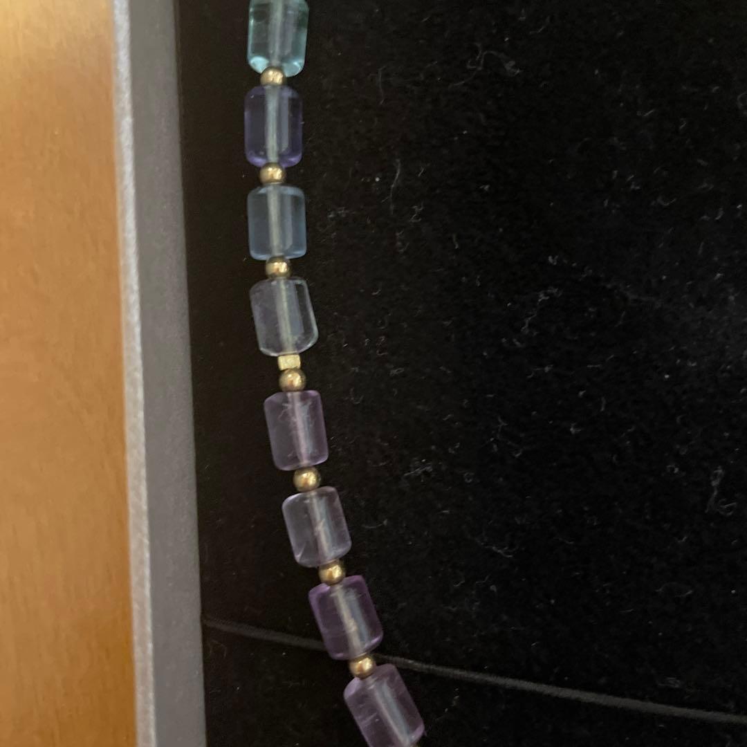 レアモデル！CHRIO　クリオ　フローライト　ネックレス