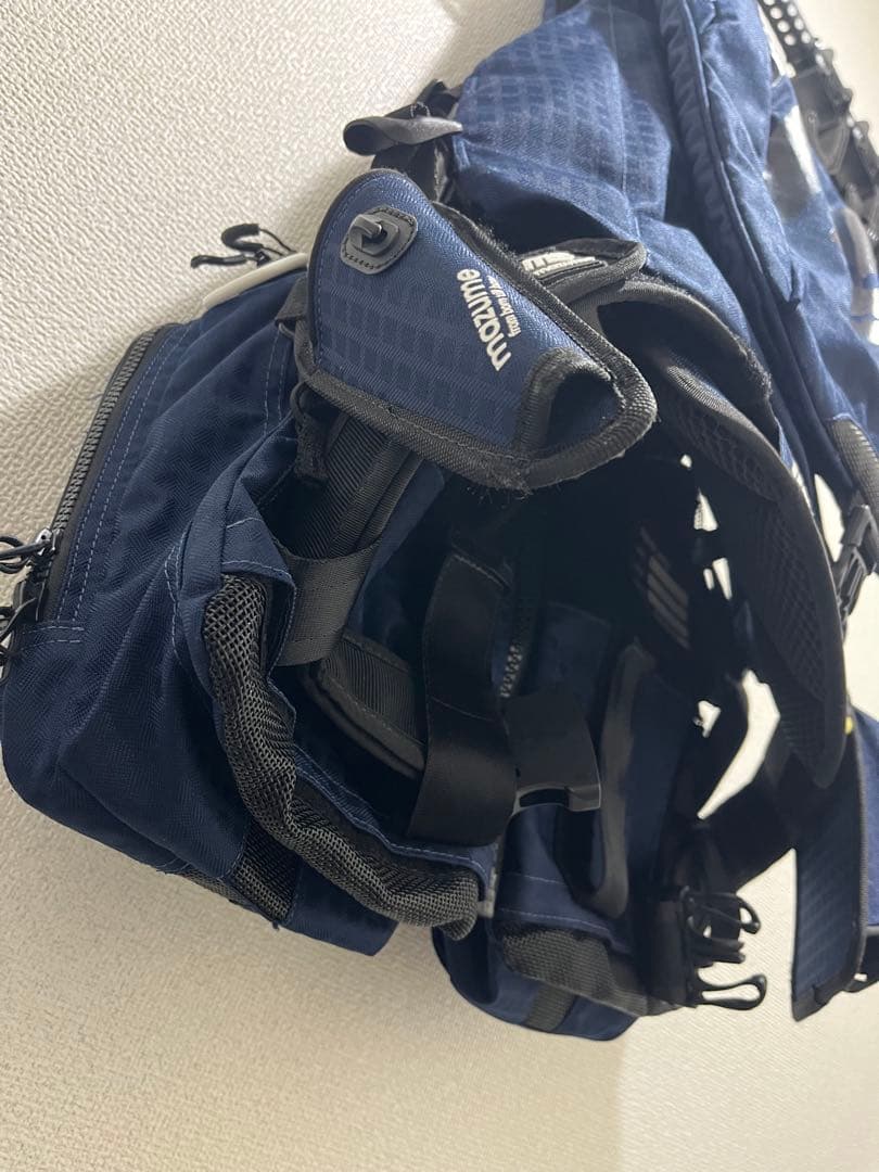 りゅぱぱ様　マズメ　レッドムーン 9th ゲームベスト　ネイビー