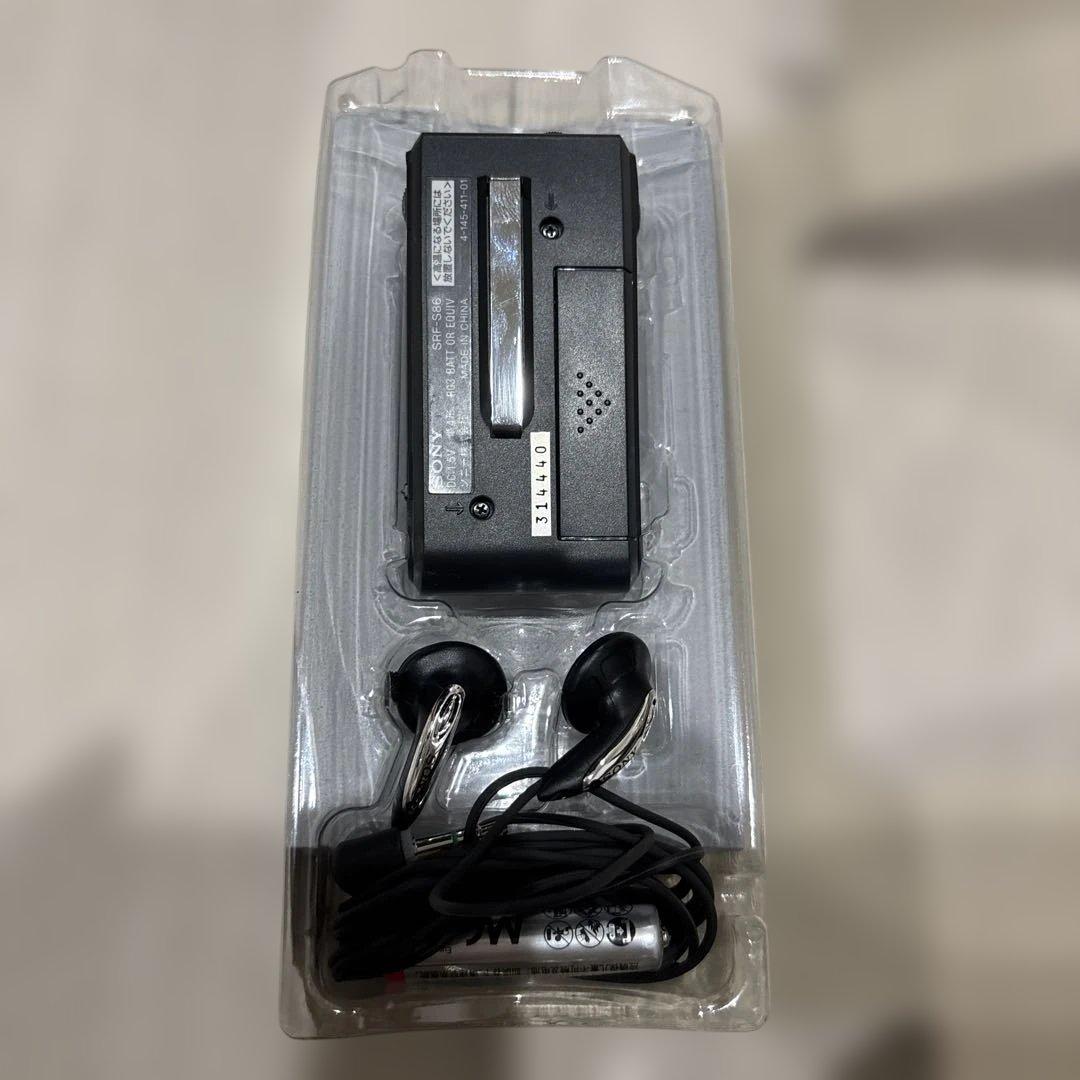 Sony SRF-S86 小型軽量ライターサイズラジオ