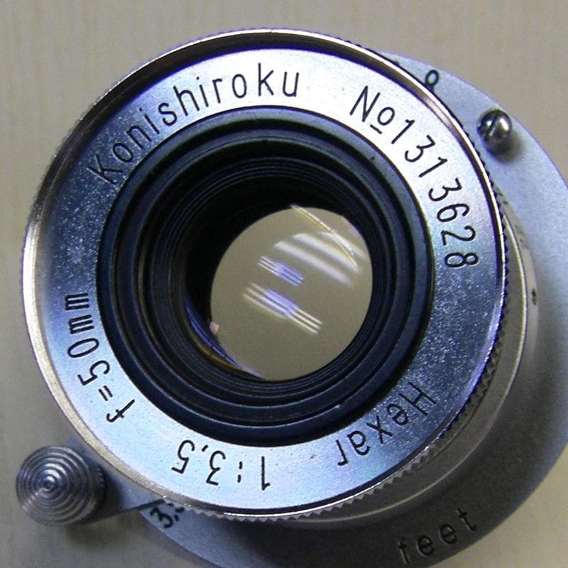 ライカＬマウント◎Ｈｅｘａｒ ５０／３．５◎沈胴
