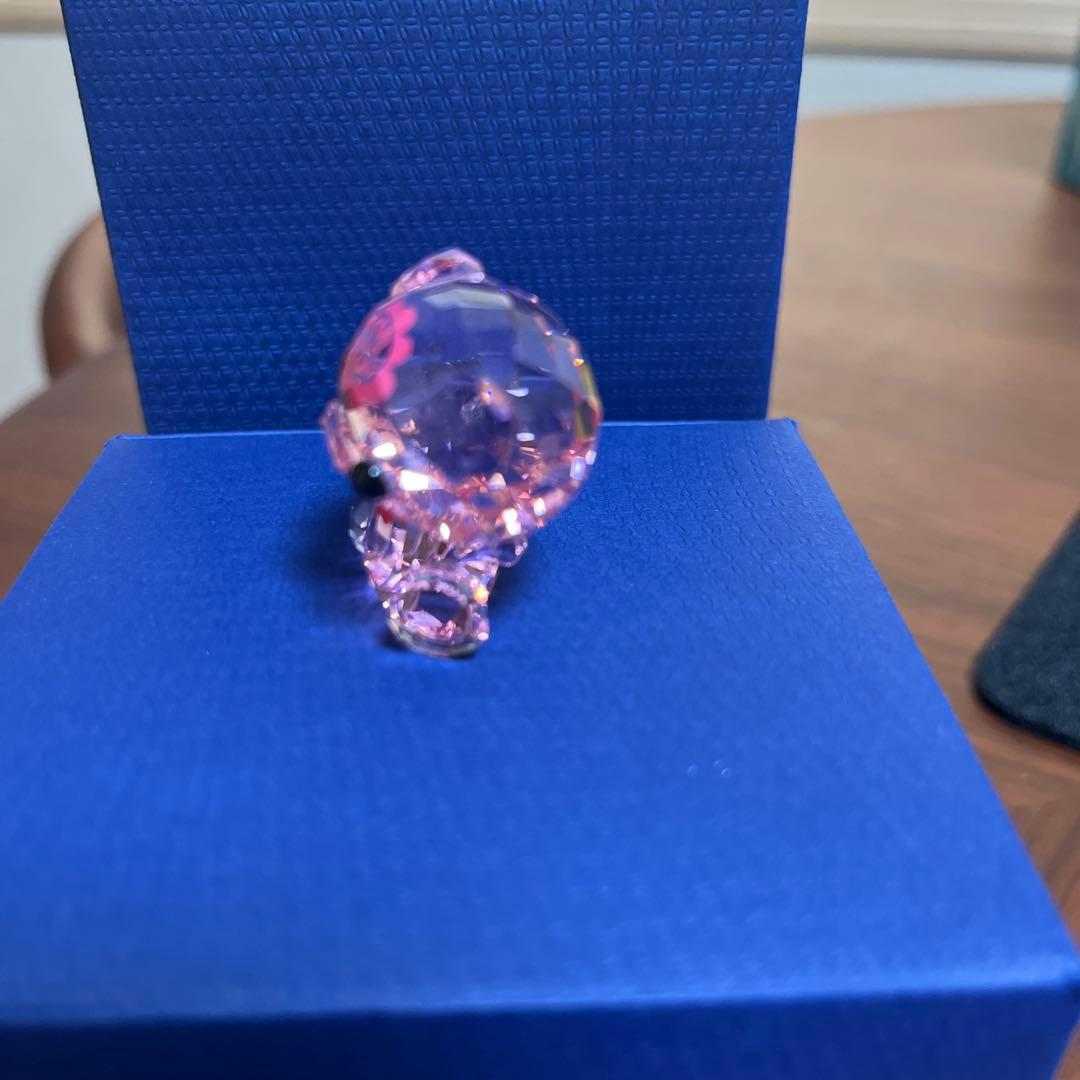 希少♡スワロフスキー12支イノシシ置物