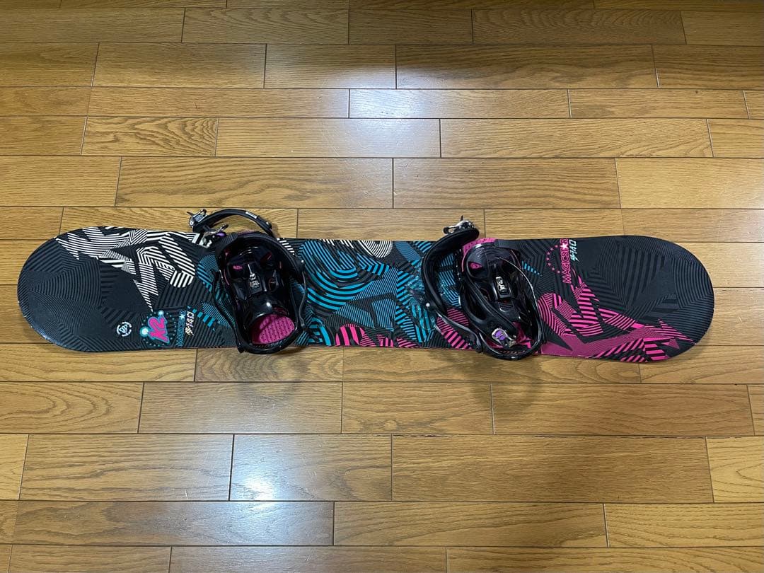 K2 MAGICSTAR スノボー板、ビンディング、ブーツ24.5㎝セット