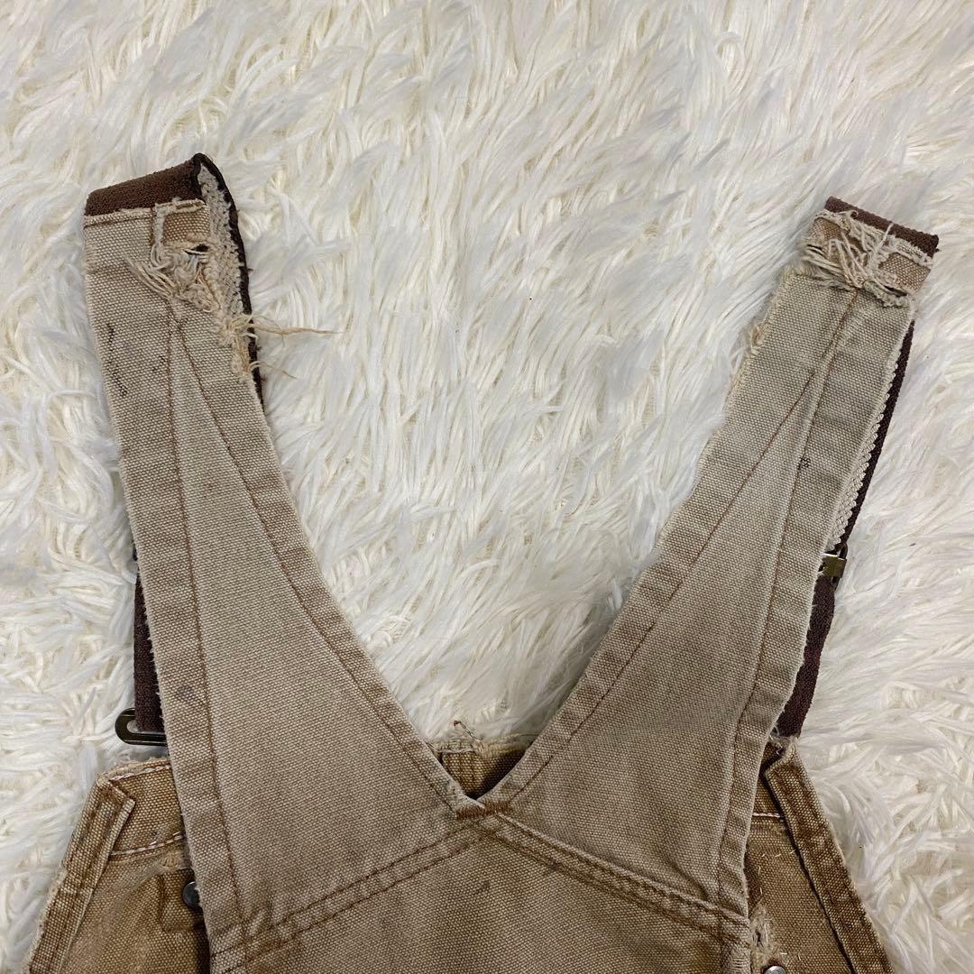 ボロスタイル　カーハート　ダブルニー　SANDSTONE BIB OVERALL