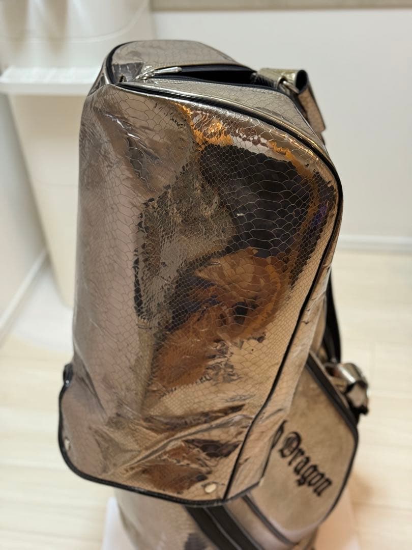 【値下げ】ダンスウィズドラゴン　キャディバッグ　エナメル