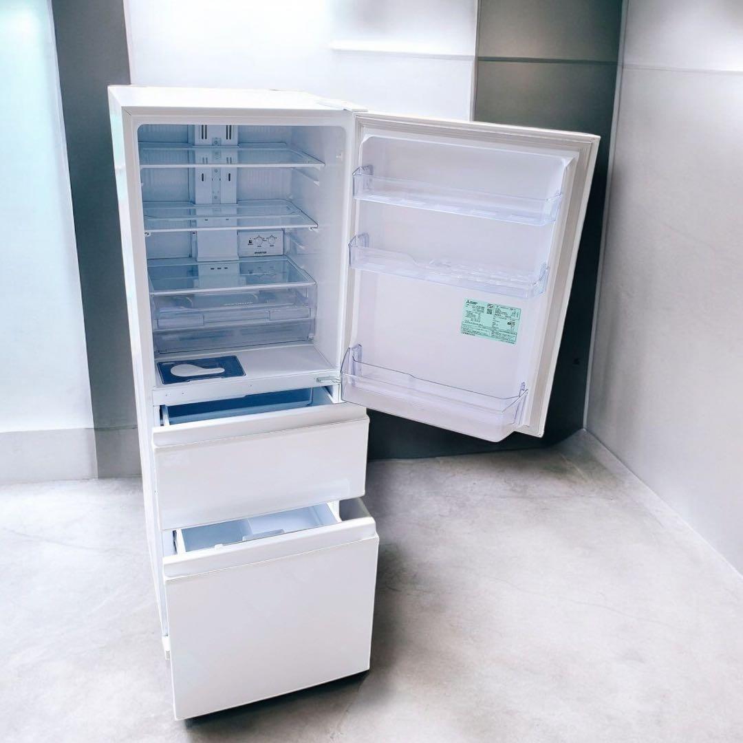 MITSUBISHI ミツビシ 冷凍冷蔵庫 330L MR-C33F-W